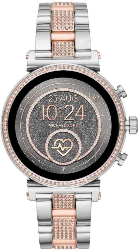 michael kors sofie heart-rate smartwatch 41mm|Michael Kors Access Women's Gen 4 Sofie Rose Gold.